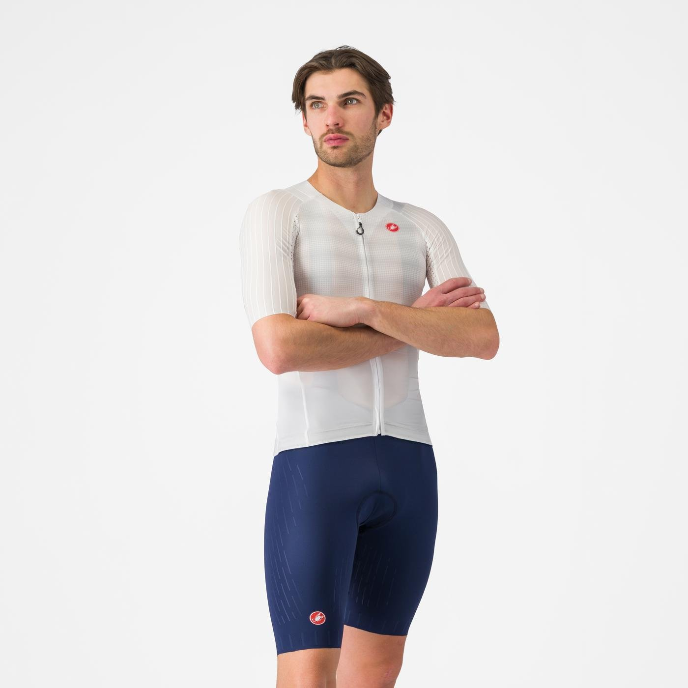 CASTELLI FREE AERO RACE Kurze Trägerhose S Marine