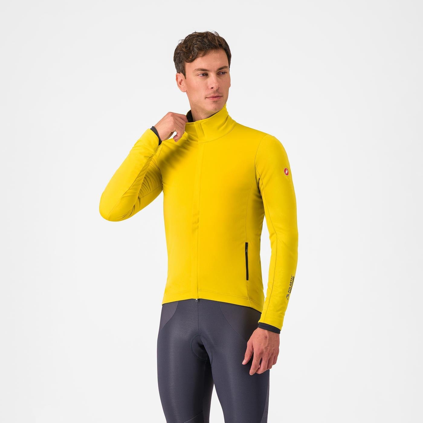 CASTELLI ALPHA 150 Mango Mojito/Schwarz Jacke