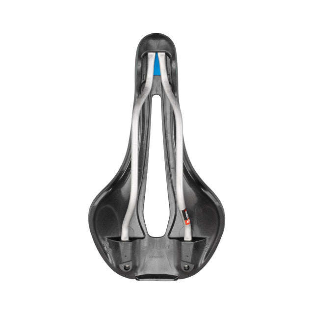 Selle SELLE ITALIA FLITE BOOST GRAVEL SUPERFLOW S Rails Ti316 Schwarz/Grau