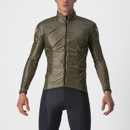 CASTELLI ARIA SHELL Jacke Braun