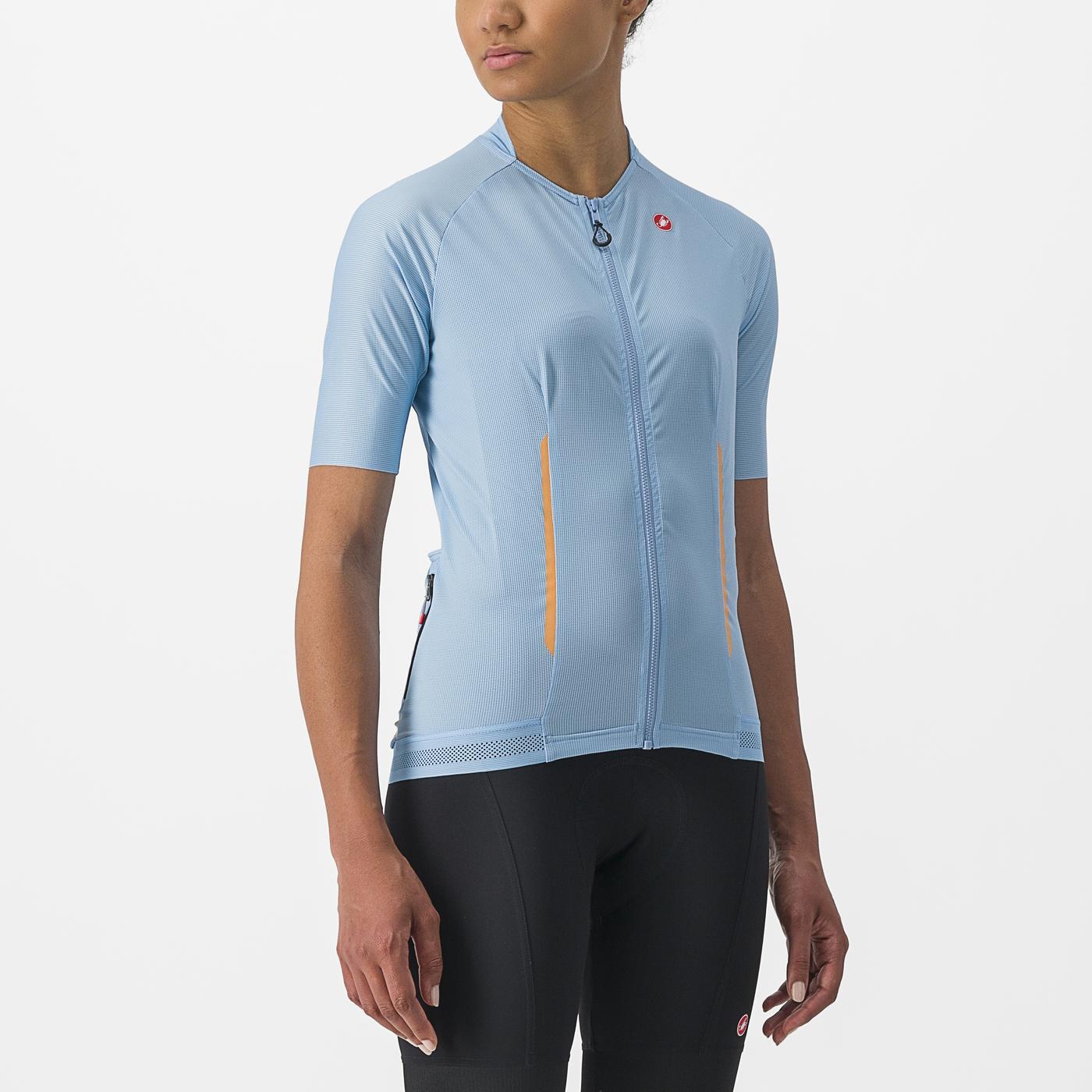 CASTELLI ENDURANCE W Damen Trikot Kurzarm Blau – Probikeshop