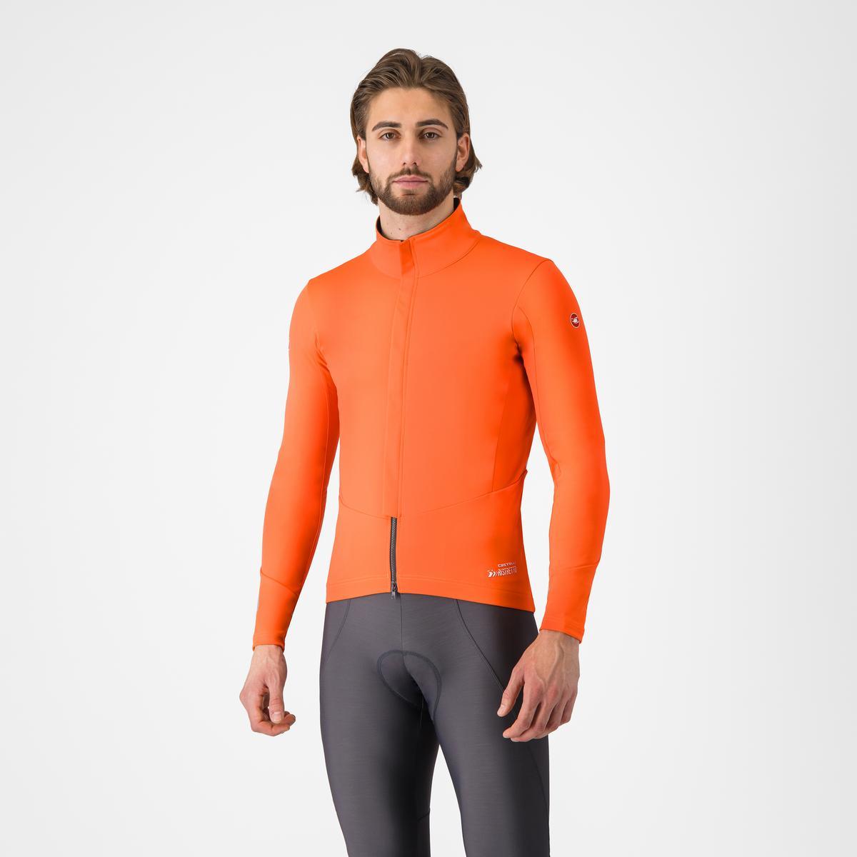 CASTELLI PERFETTO AIR Jacke Orange/Schwarz