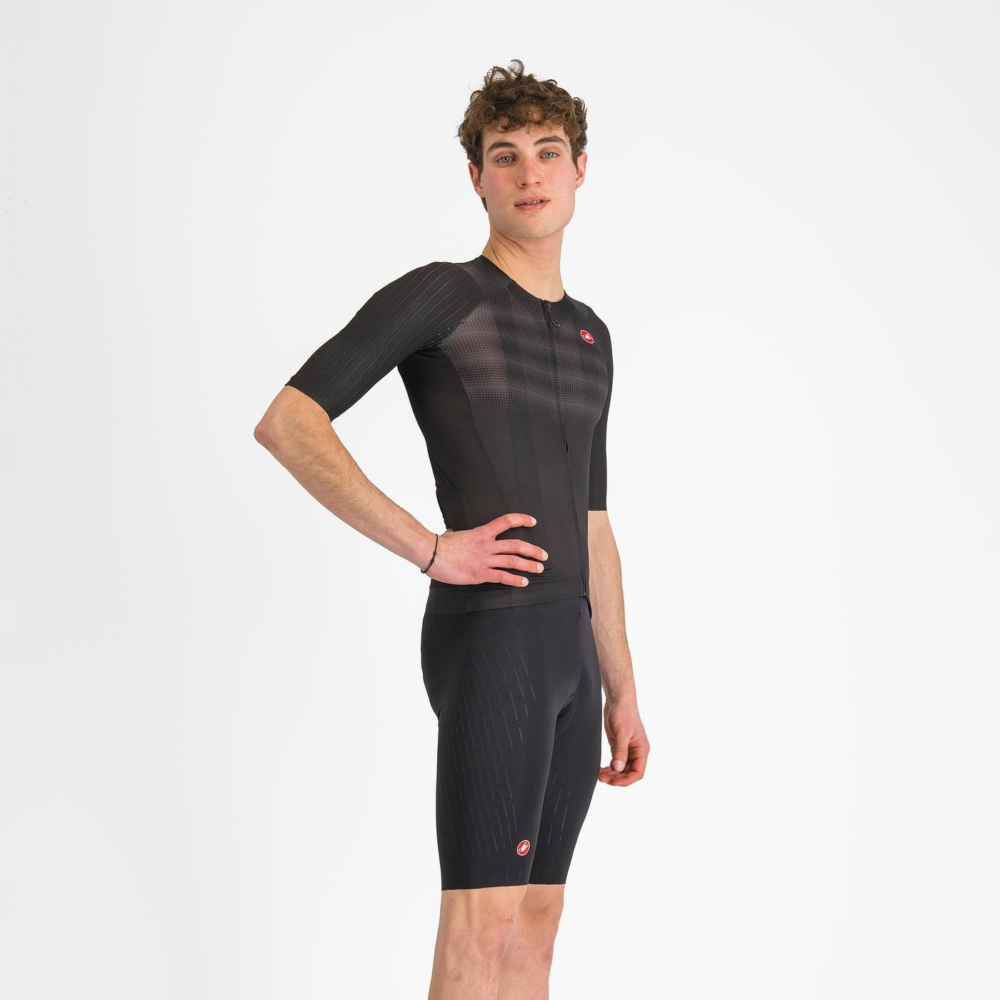 CASTELLI FREE AERO RACE S Kurze Trägerhose Schwarz