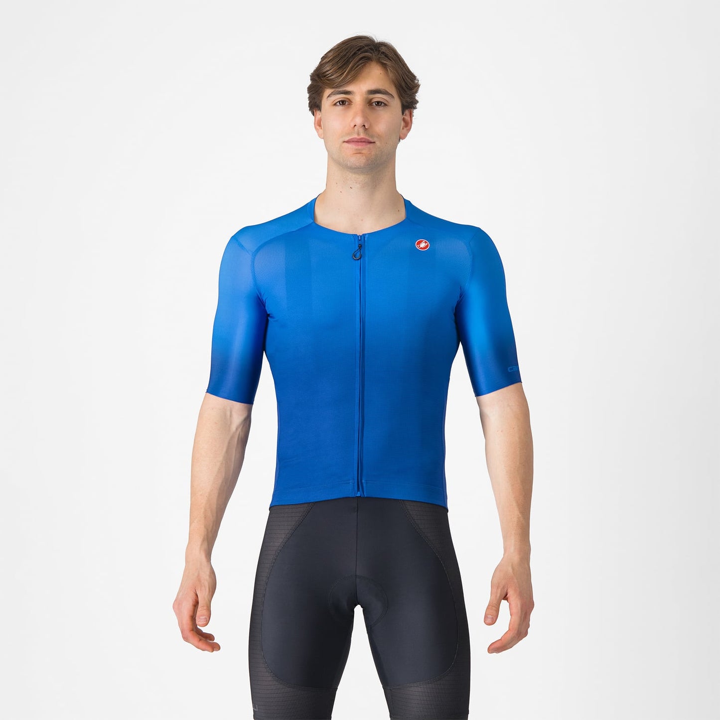 CASTELLI UPF Trikot Kurzarm Blau