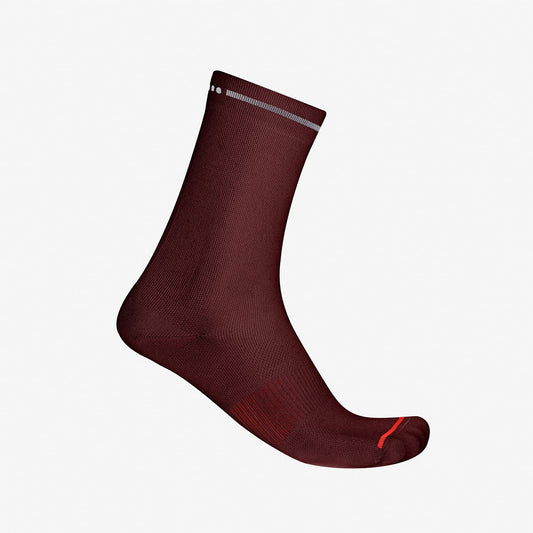 CASTELLI PREMIO EVO 18 Bordeaux Socken