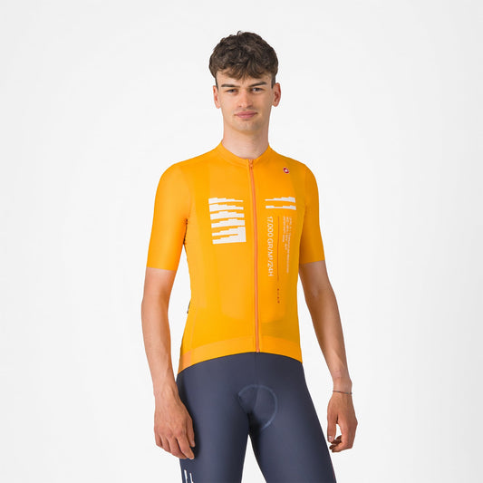 CASTELLI ESPRESSO R--A/D Trikot Kurzarm Orange