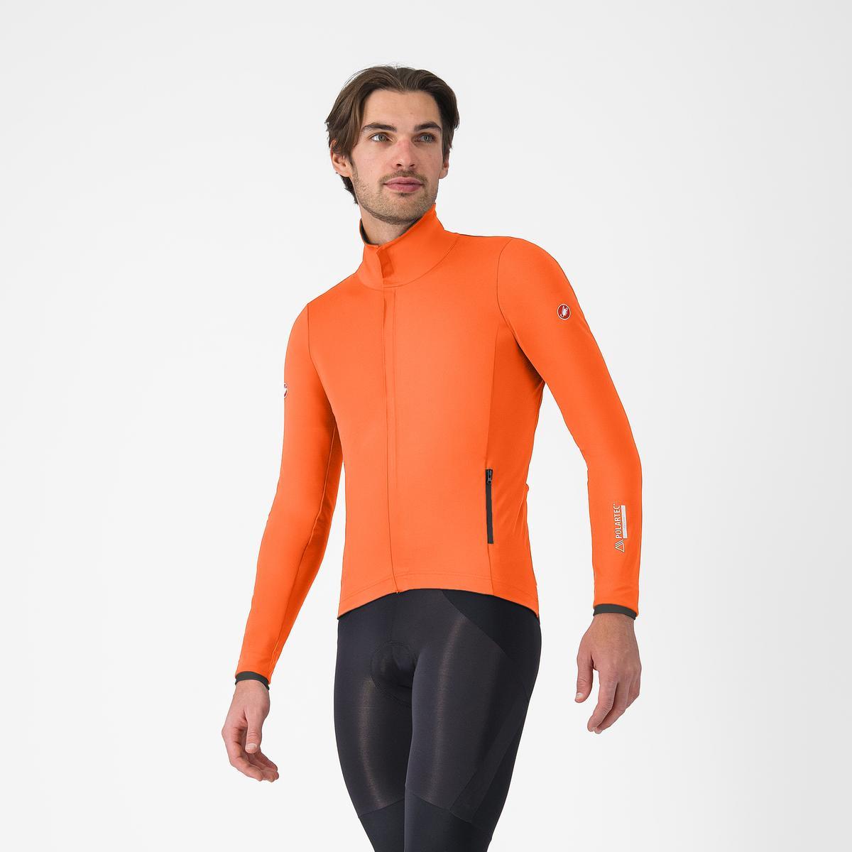 CASTELLI PERFETTO AIR Jacke Orange/Schwarz