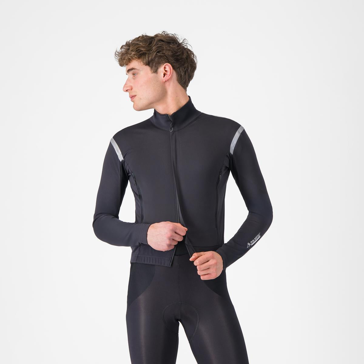 CASTELLI PERFETTO RoS 3 Jacke Schwarz/Schwarz Reflex
