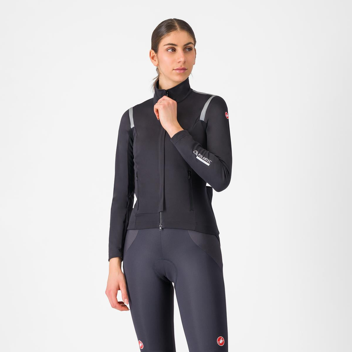 CASTELLI PERFETTO RoS 3 Jacket Women Schwarz/Schwarz Reflex