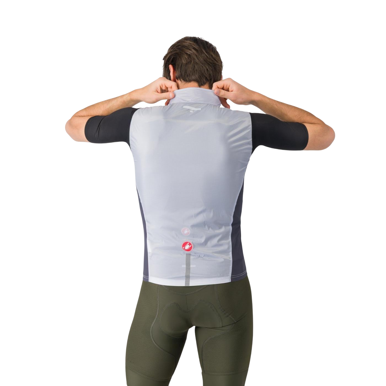 CASTELLI SQUADRA STRETCH Ärmellose Jacke Grau