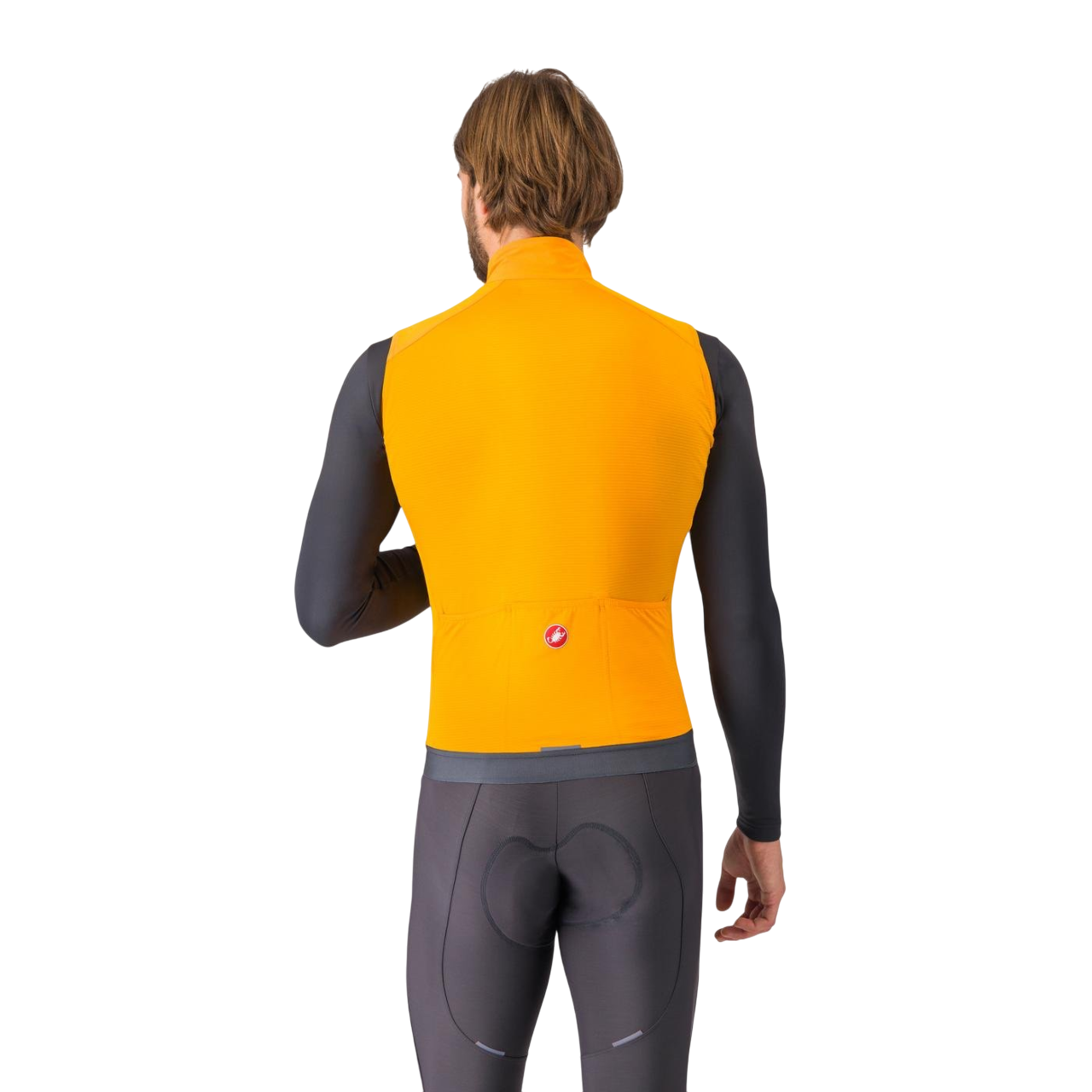 CASTELLI ESPRESSO Ärmellose Jacke Orange