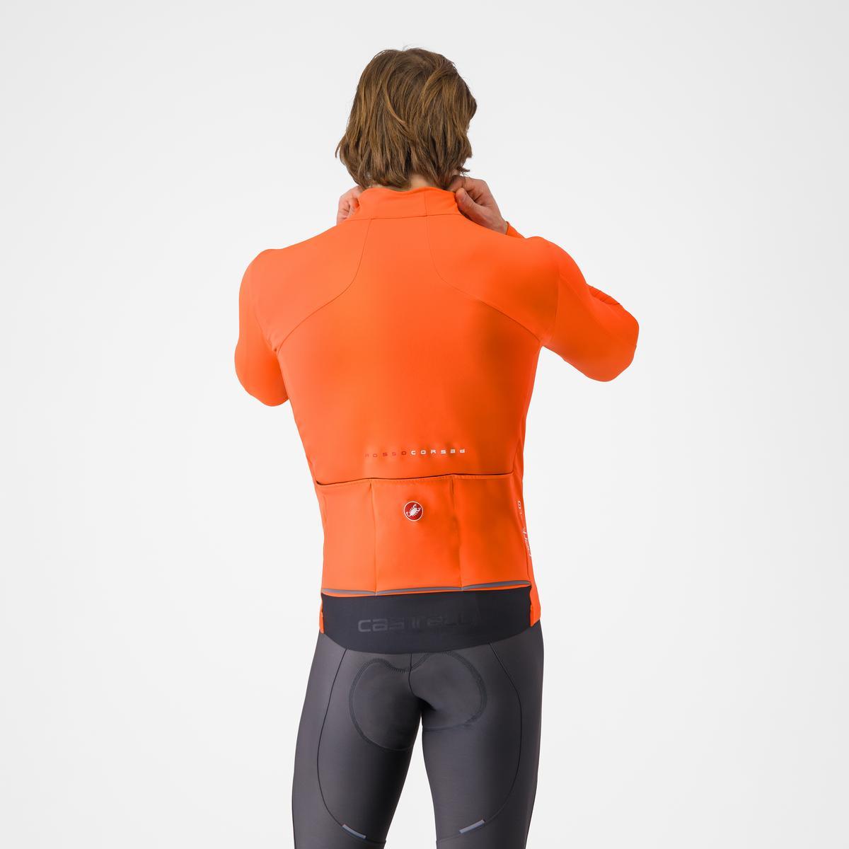 CASTELLI PERFETTO AIR Jacke Orange/Schwarz