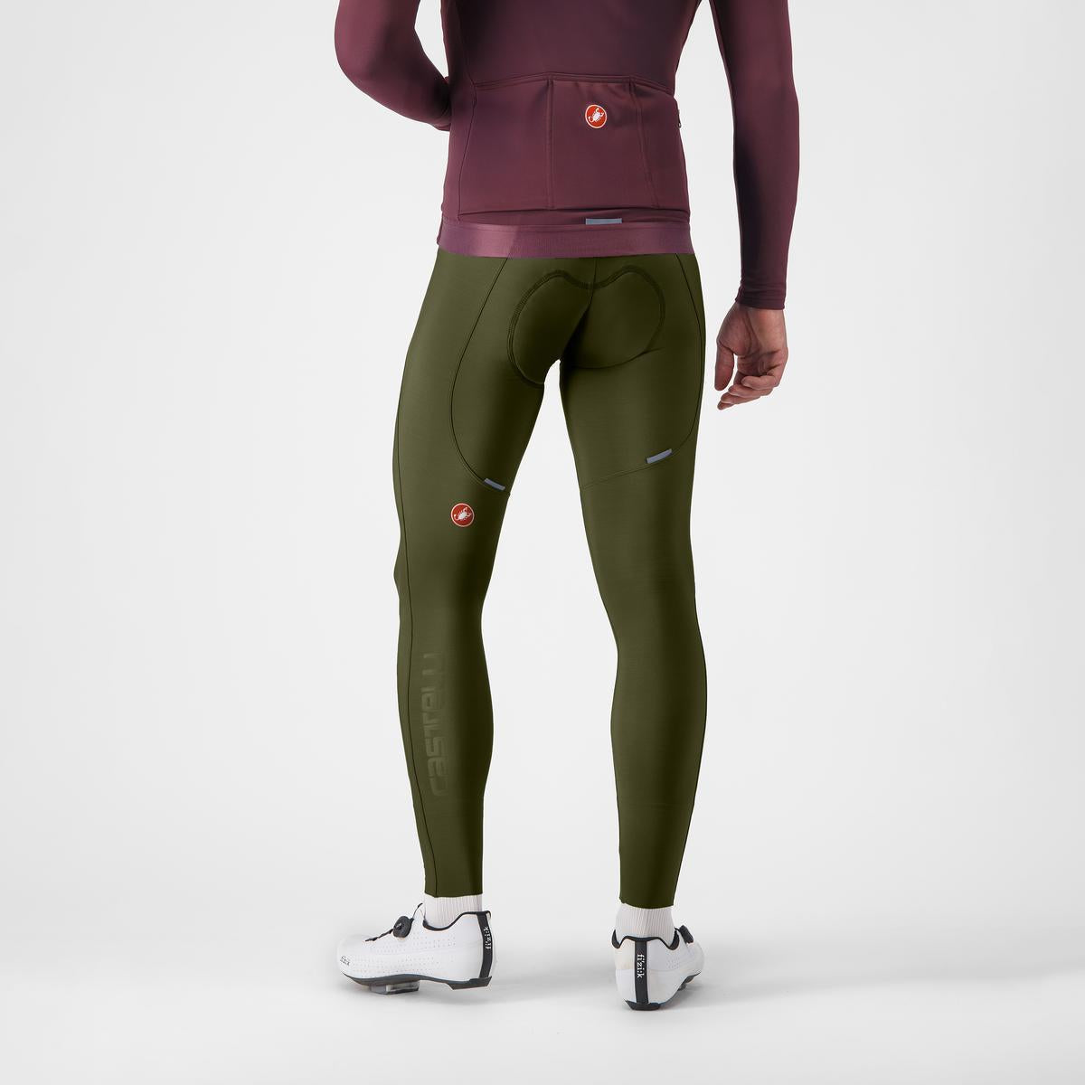 CASTELLI ESPRESSO Lange Trägerhose Grün