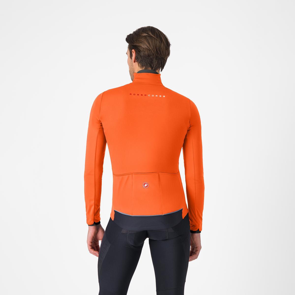 CASTELLI ALPHA 150 Jacke Orange/Schwarz