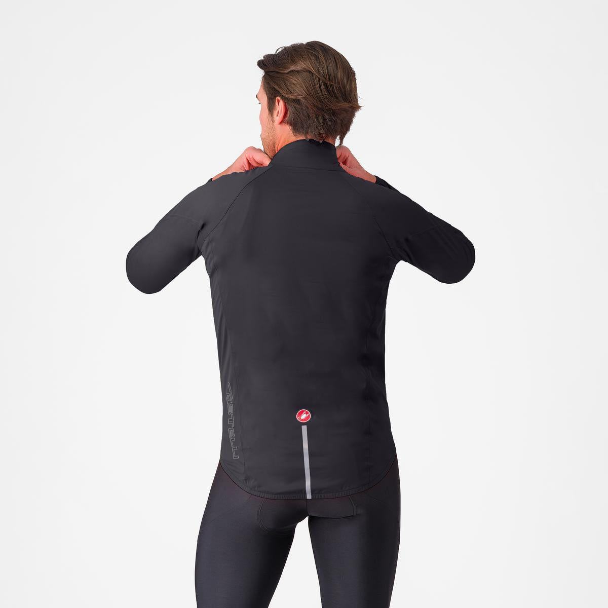 CASTELLI EMERGENCY 3 RAIN Jacke Schwarz