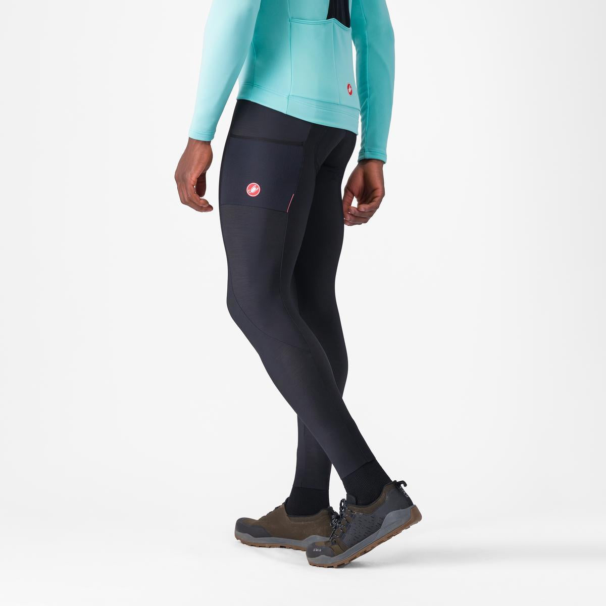CASTELLI UNLIMITED Lange Trägerhose Schwarz