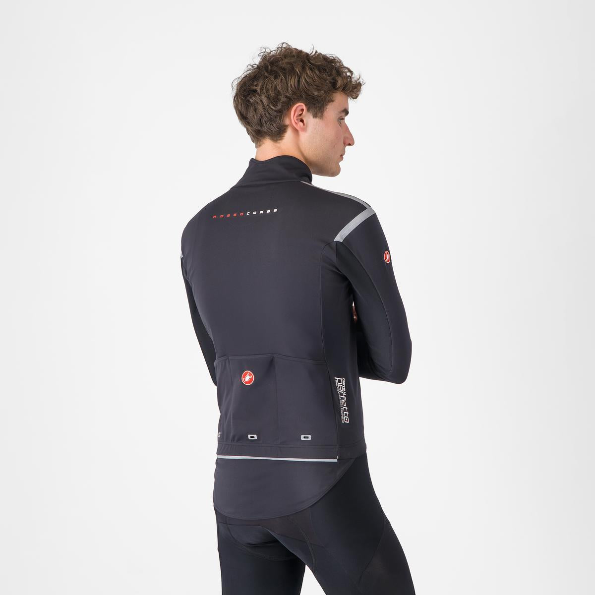 CASTELLI PERFETTO RoS 3 Jacke Schwarz/Schwarz Reflex