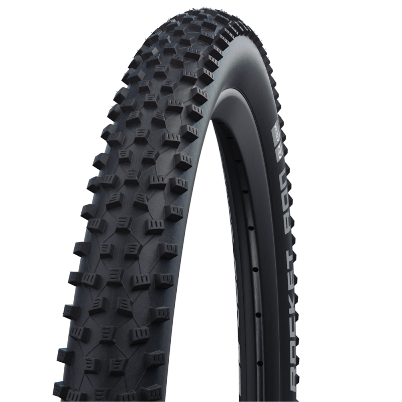Reifen SCHWALBE ROCKET RON 26x2.25 ADDIX PERFORMANCE Twinskin Tubeless Ready Weich Schwarz