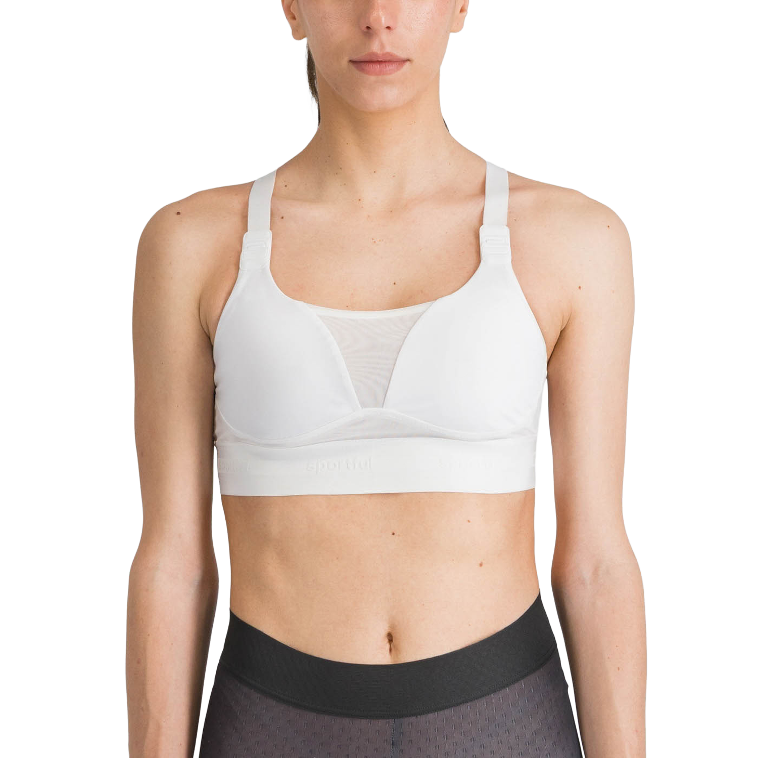 Sport-BH SPORTFUL ESSENTIAL Damen Weiß – Probikeshop
