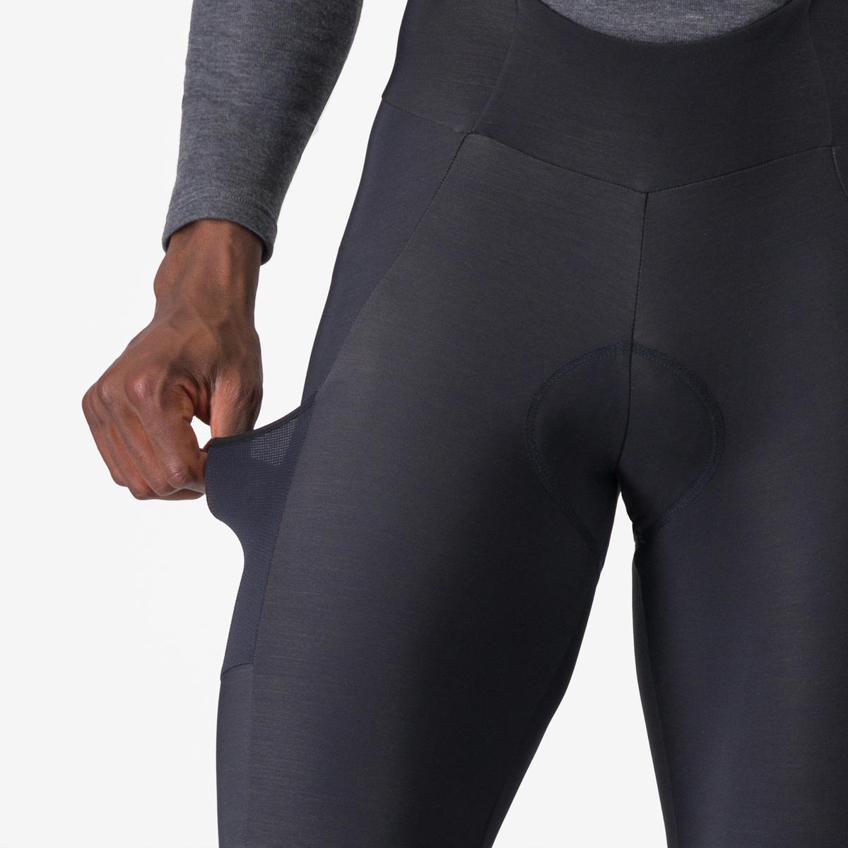 CASTELLI UNLIMITED Lange Trägerhose Schwarz