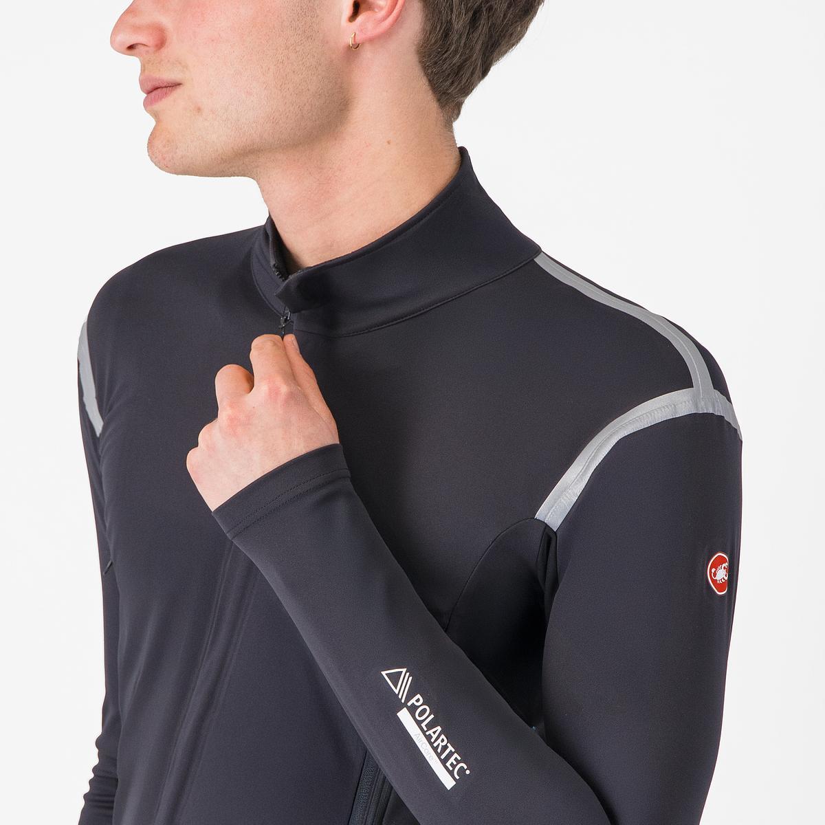 CASTELLI PERFETTO RoS 3 Jacke Schwarz/Schwarz Reflex