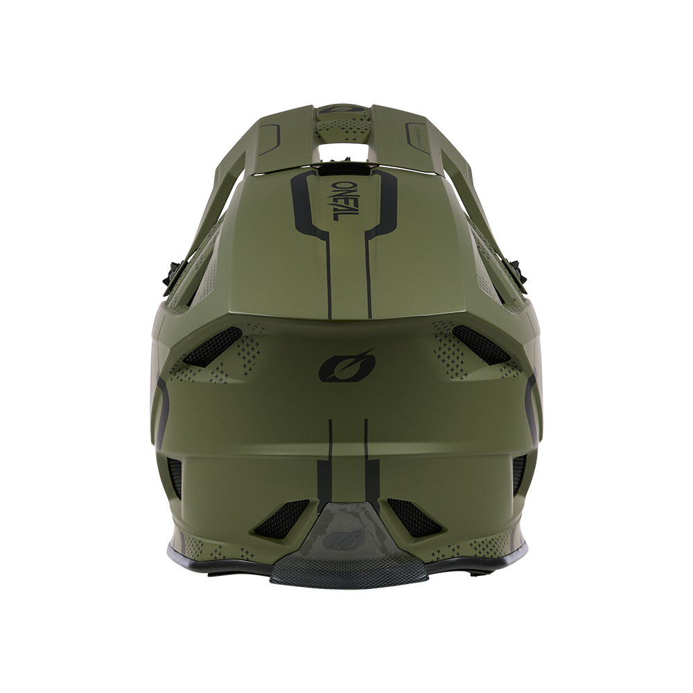O'NEAL BLADE POLYACRYLITE STRIKE Mountainbike-Helm Grün/Schwarz