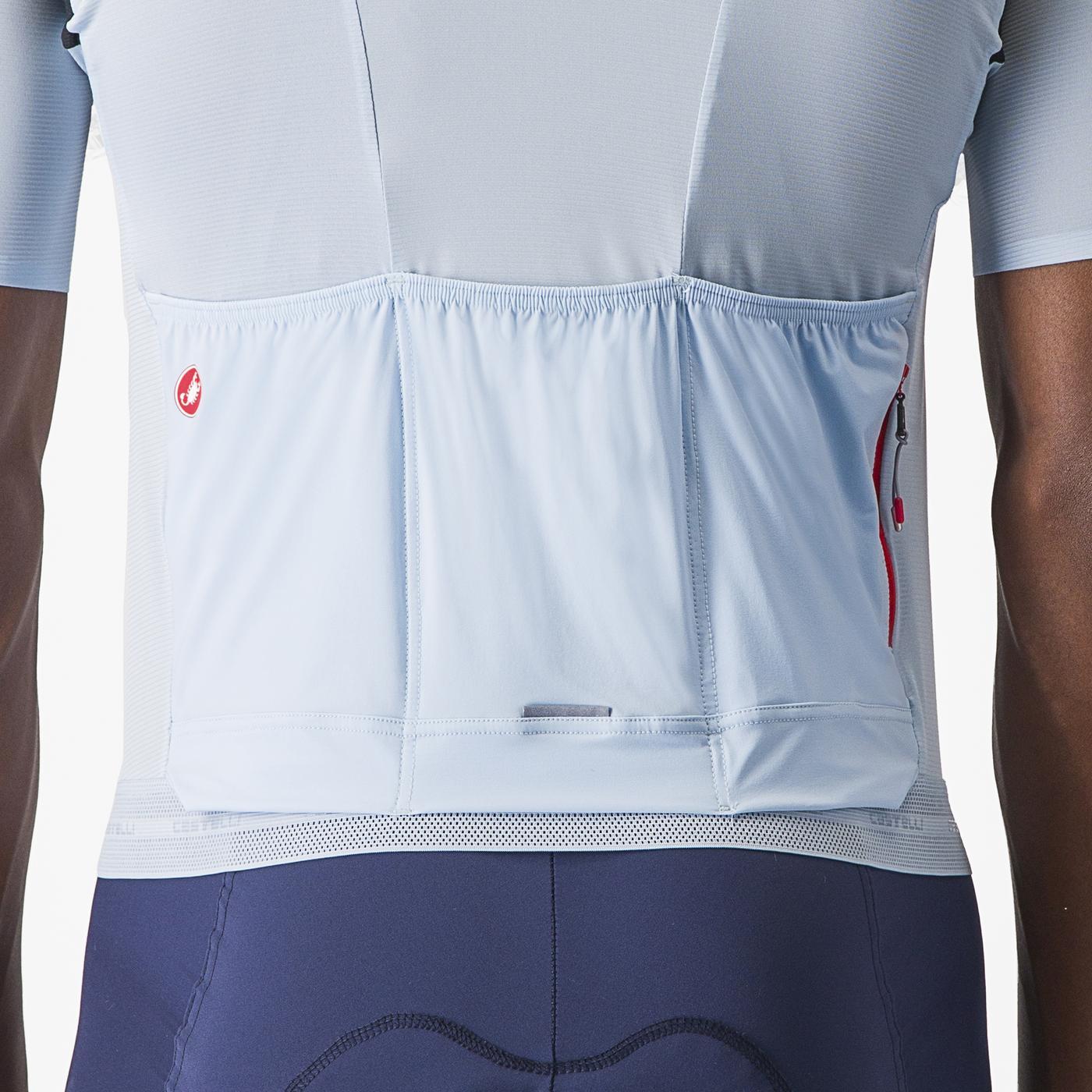 CASTELLI SUPERLEGGERA 3 Trikot Kurzarm Blau