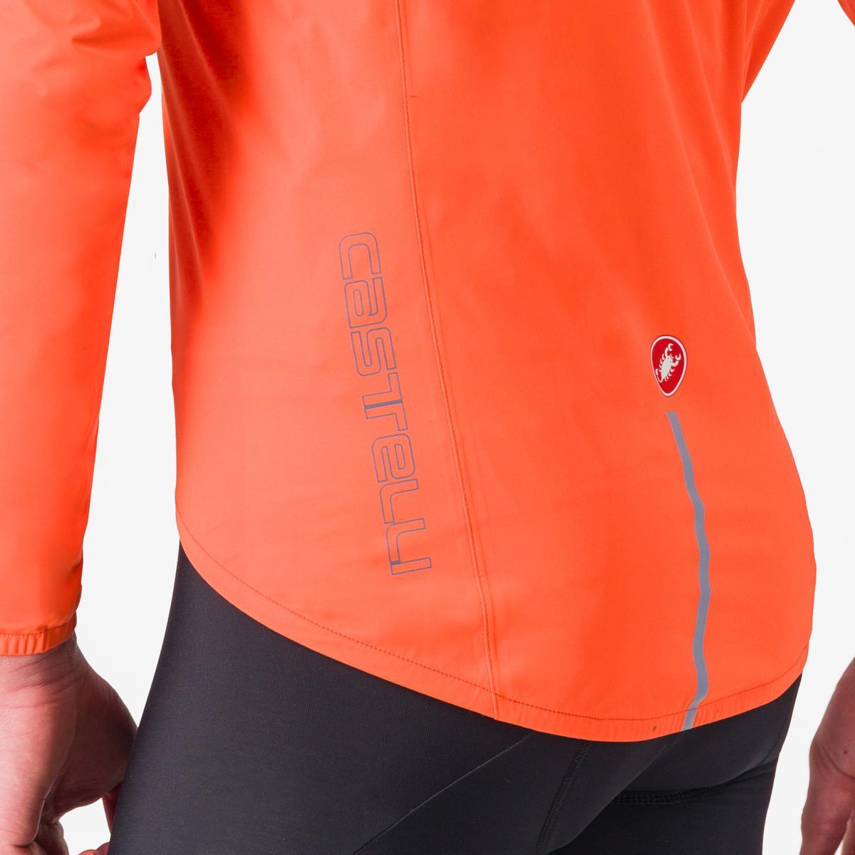 CASTELLI EMERGENCY 3 RAIN Jacke Orange