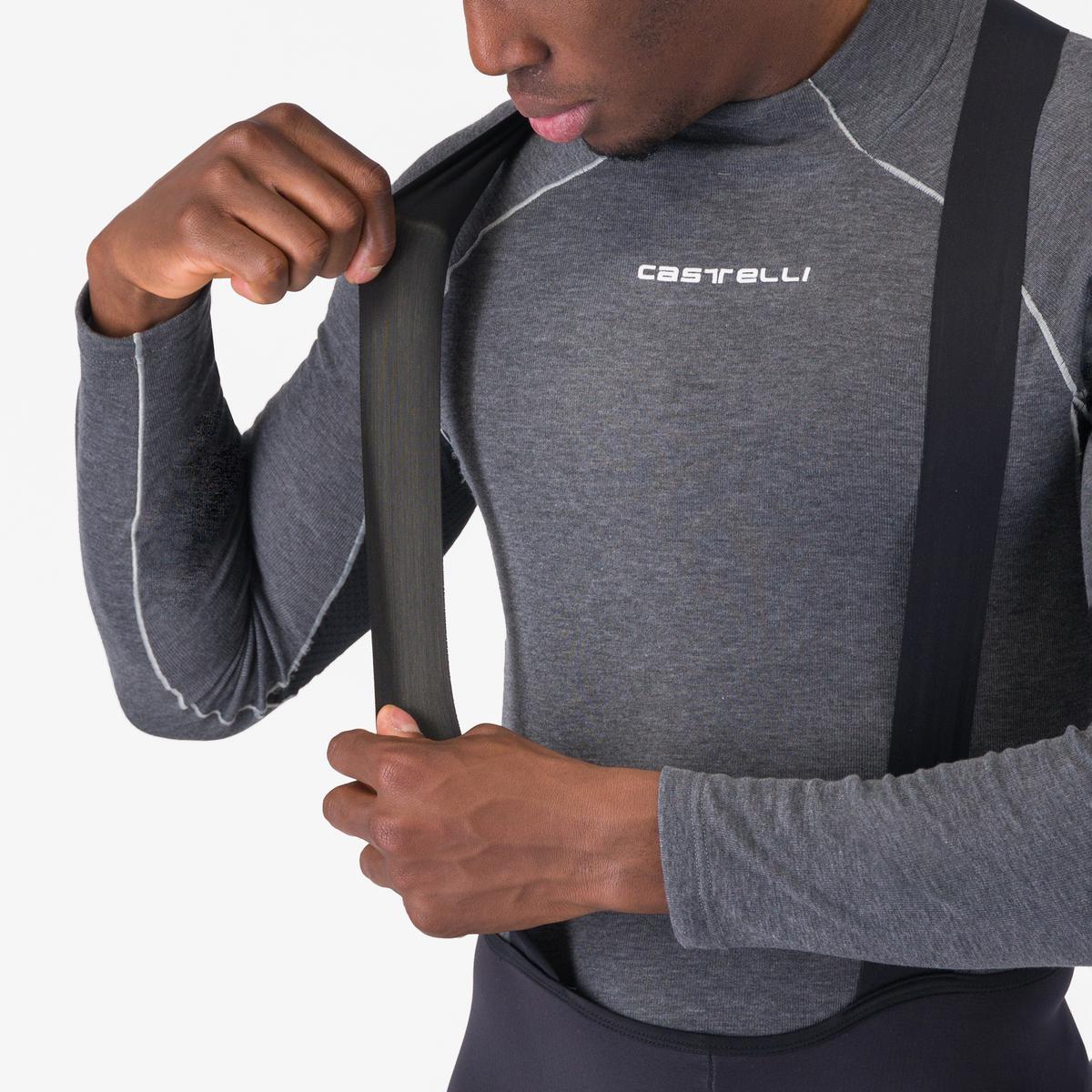CASTELLI POLARE 4 Lange Trägerhose Schwarz