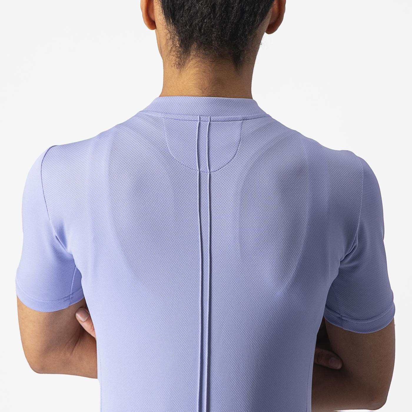 Trikot CASTELLI ANIMA 4 Damen Kurzarm Violett