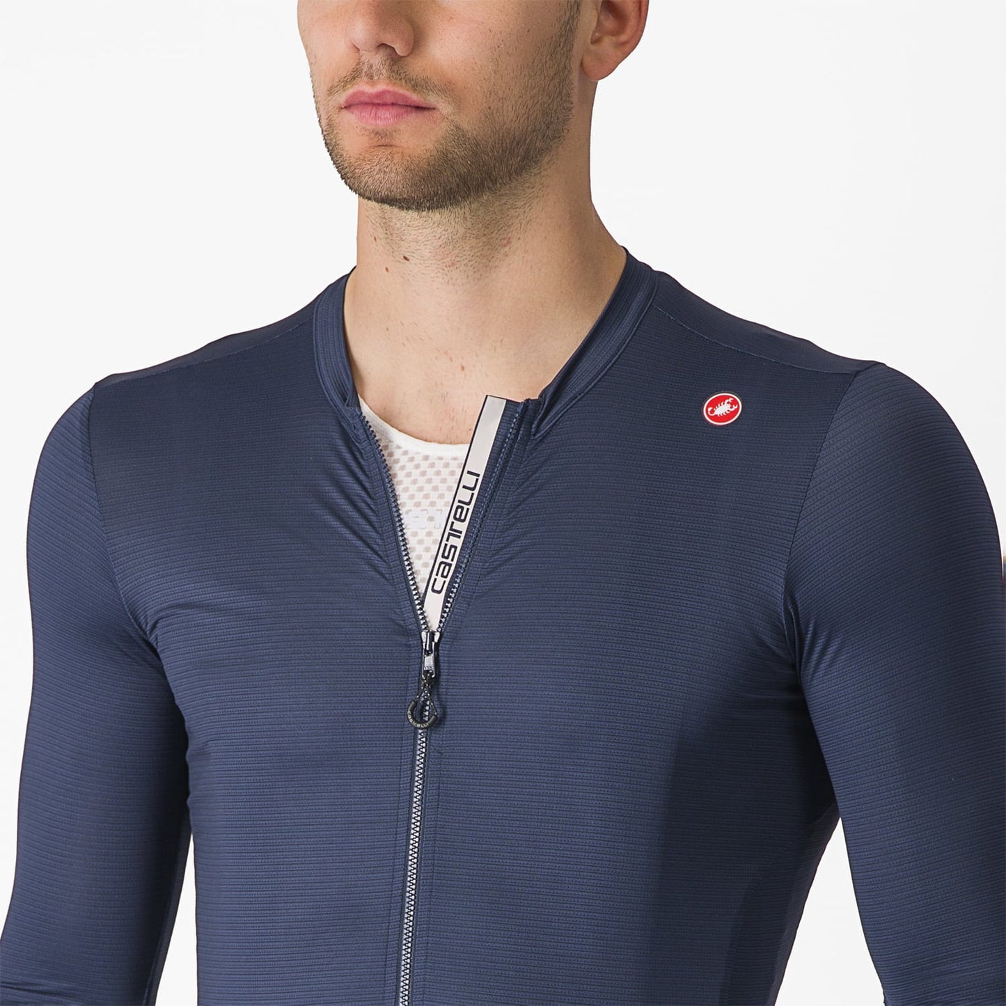 Trikot CASTELLI ESPRESSO Langarm Marine 2025