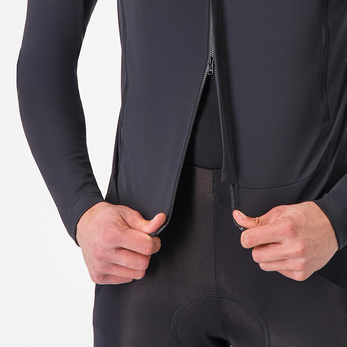 CASTELLI PERFETTO RoS 3 Jacke Schwarz/Schwarz Reflex
