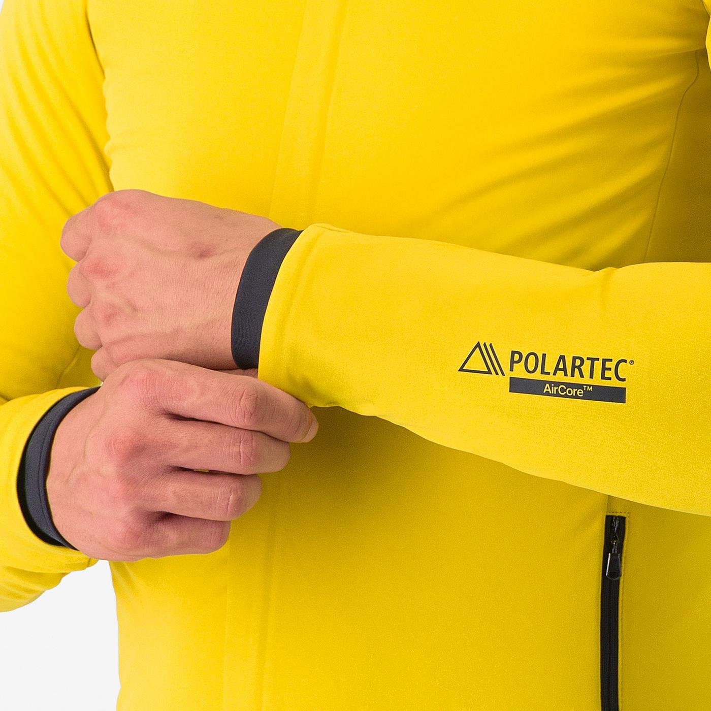CASTELLI ALPHA 150 Mango Mojito/Schwarz Jacke