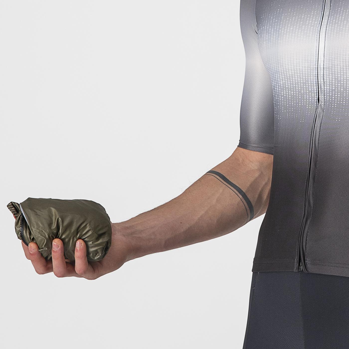 CASTELLI ARIA Ärmellose Jacke Braun