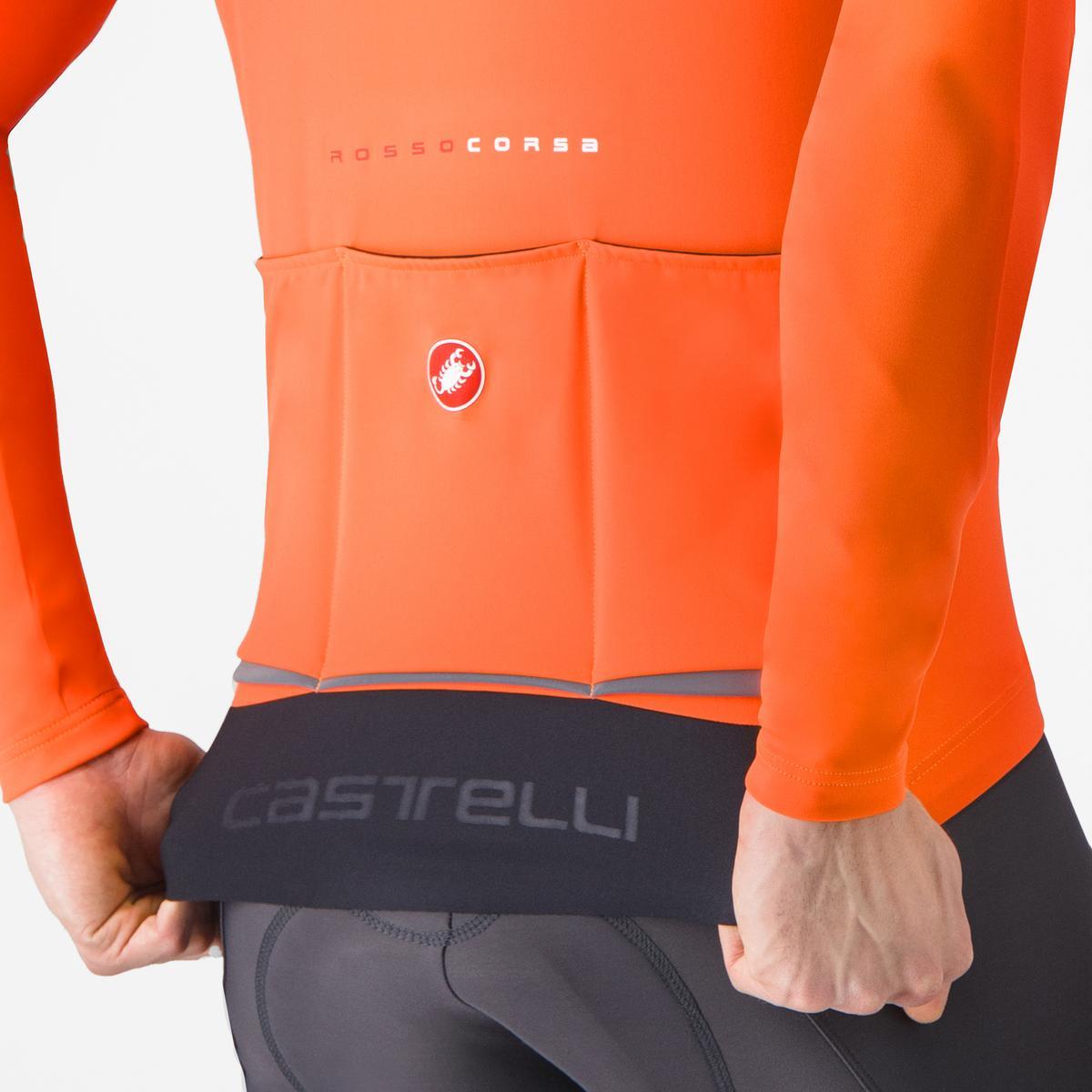 CASTELLI PERFETTO AIR Jacke Orange/Schwarz