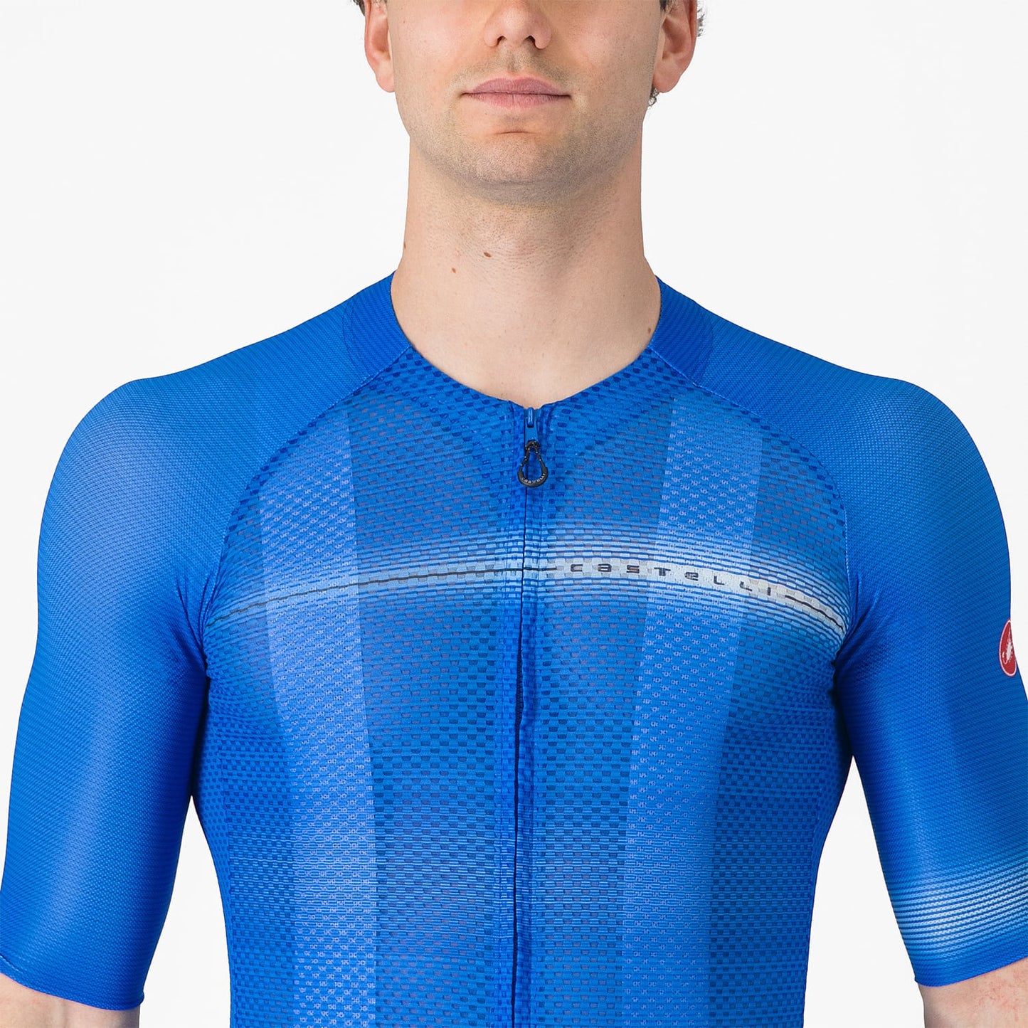 Trikot CASTELLI CLIMBER'S A/C Kurzarm Blau