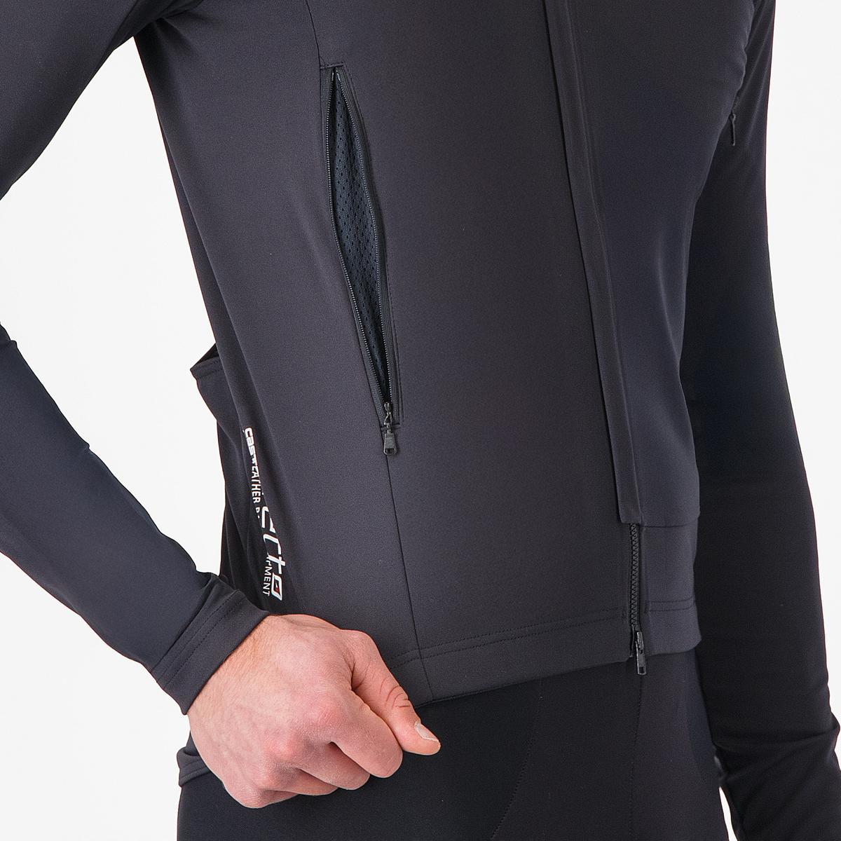 CASTELLI PERFETTO RoS 3 Jacke Schwarz/Schwarz Reflex