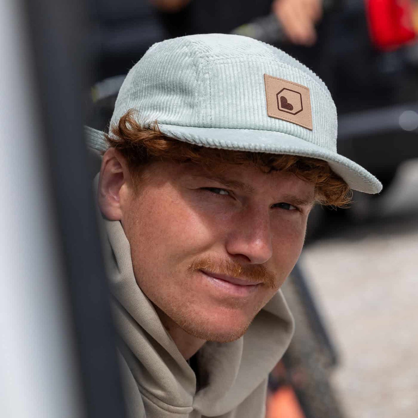Mütze BURGTEC CORDUROY FIVE PANEL Mint