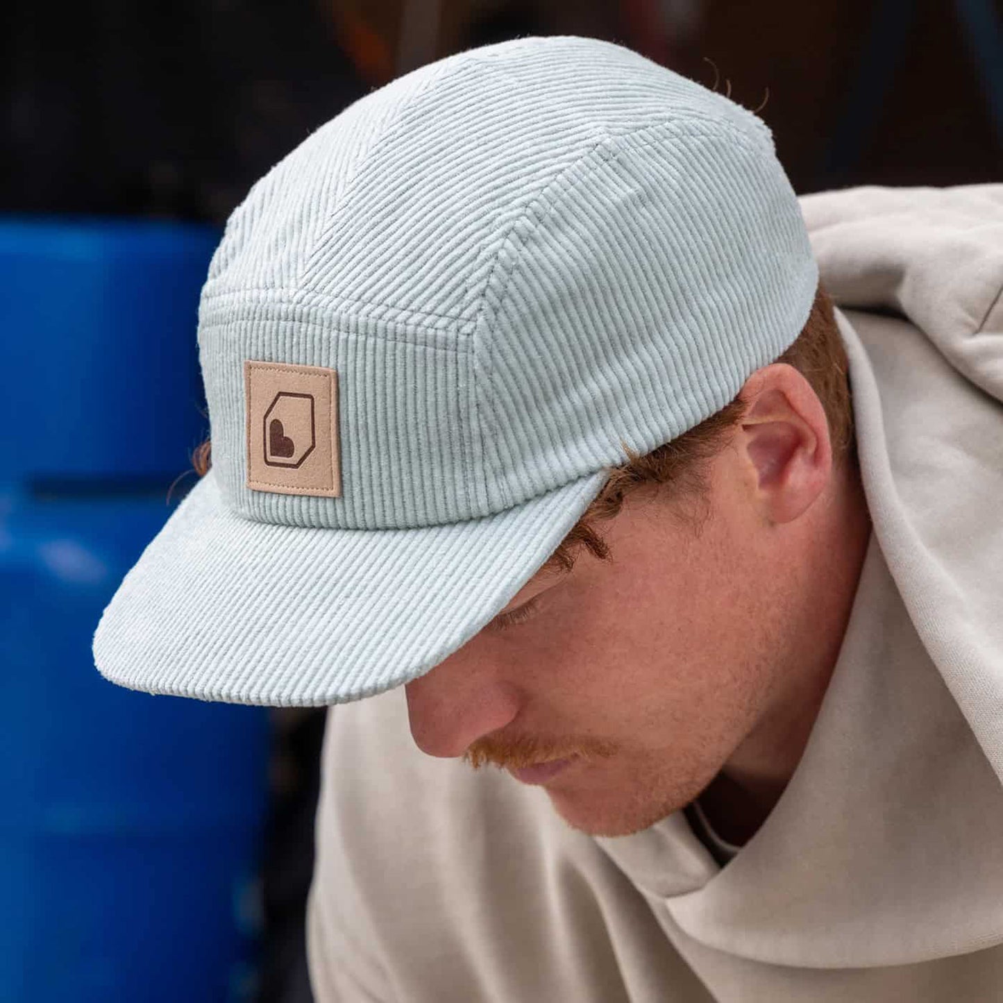 Mütze BURGTEC CORDUROY FIVE PANEL Mint