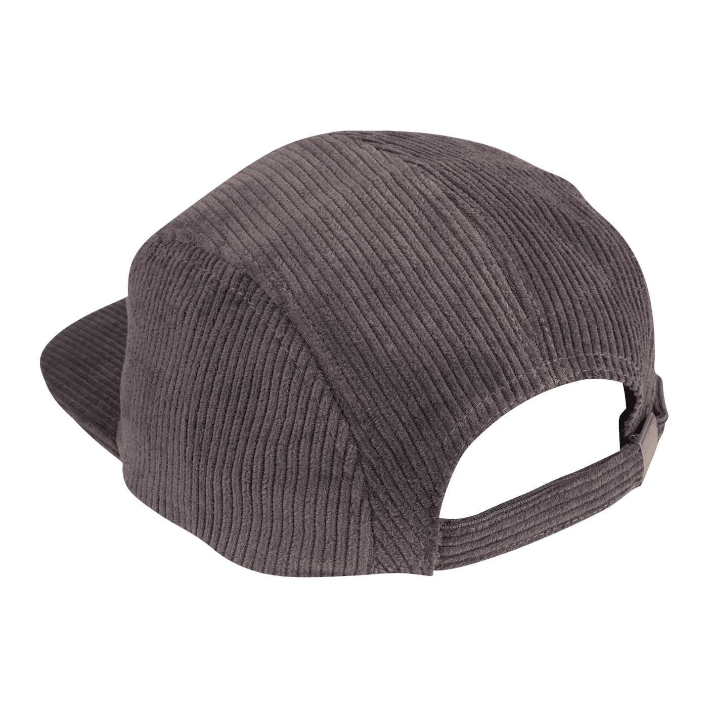 BURGTEC BANDIT CORDUROY FIVE PANEL Kappe Grau