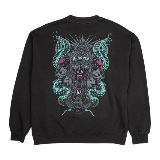 Sweatshirt BURGTEC DESERT QUEEN FADED