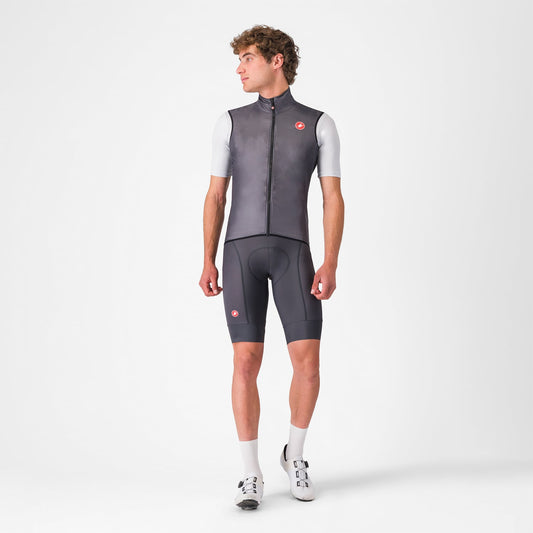 CASTELLI ARIA Ärmellose Jacke Dunkelgrau