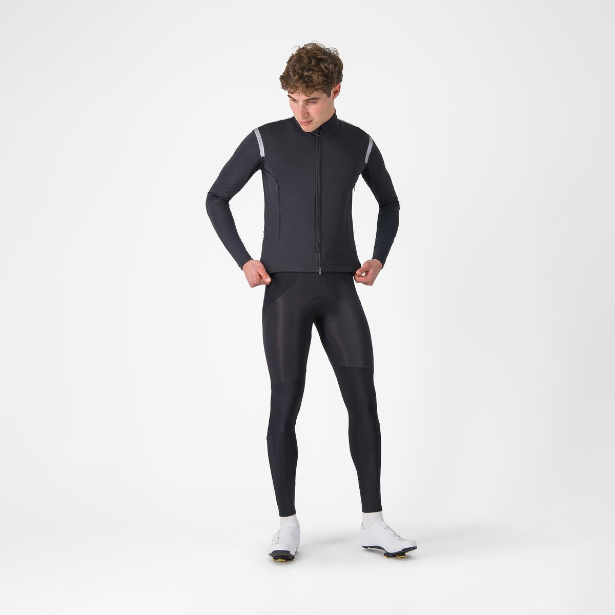 CASTELLI PERFETTO RoS 3 Jacke Schwarz/Schwarz Reflex