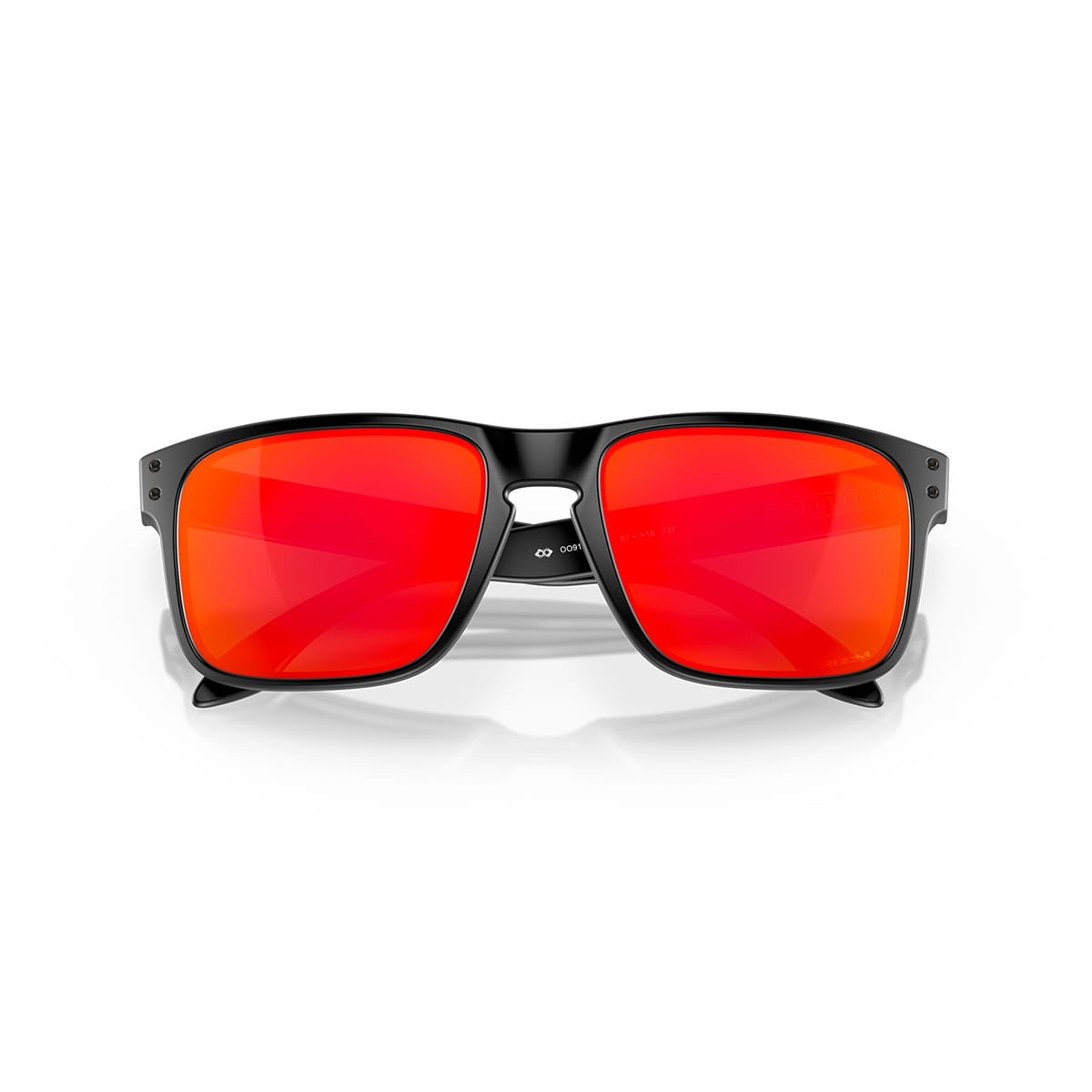 OAKLEY HOLBROOK Brille Schwarz Matt Prizm Ruby - OO9102-E255