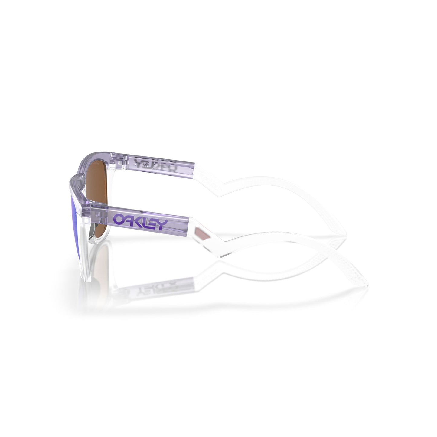 OAKLEY FROGSKINS HYBRID Matte Trans lilac/clear Prizm Violet Brille