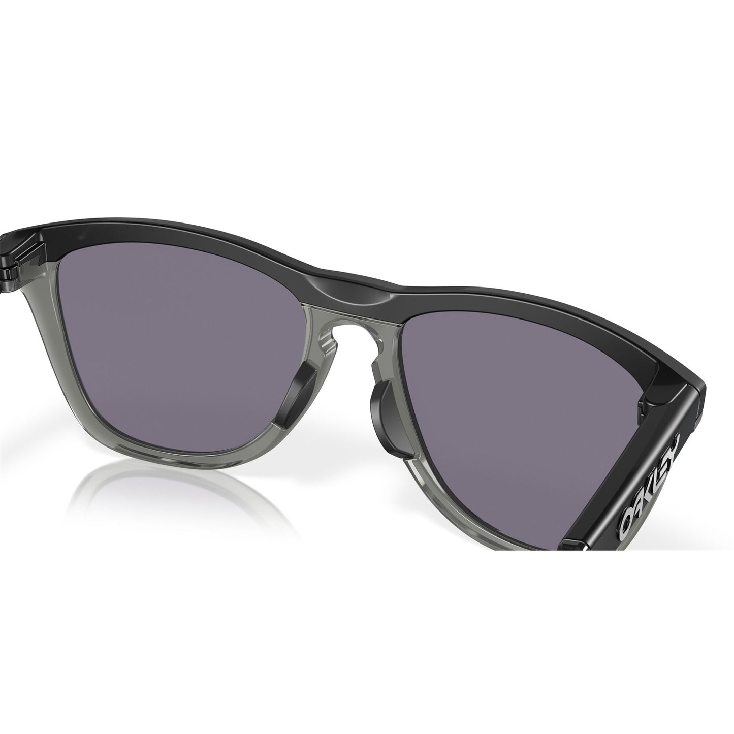 OAKLEY FROGSKINS HYBRID Matte Black Prizm Grey Brille