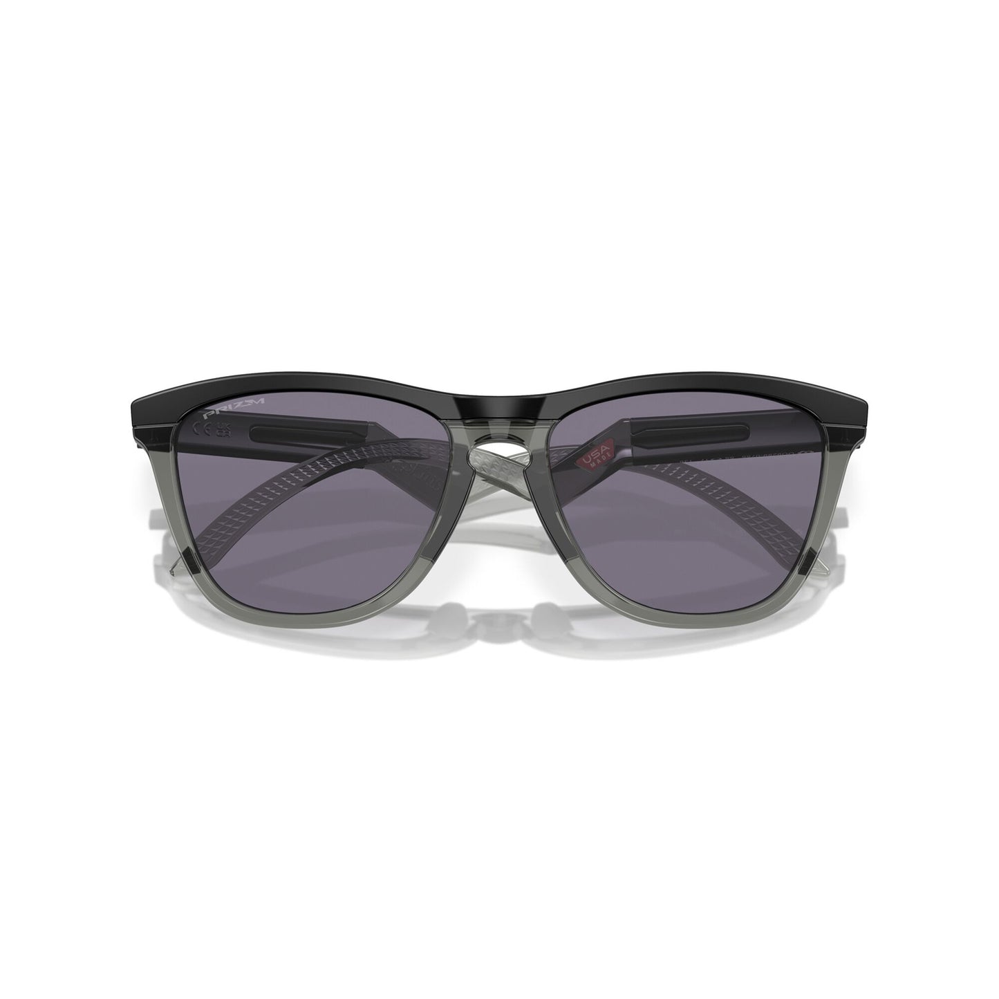 OAKLEY FROGSKINS HYBRID Matte Black Prizm Grey Brille
