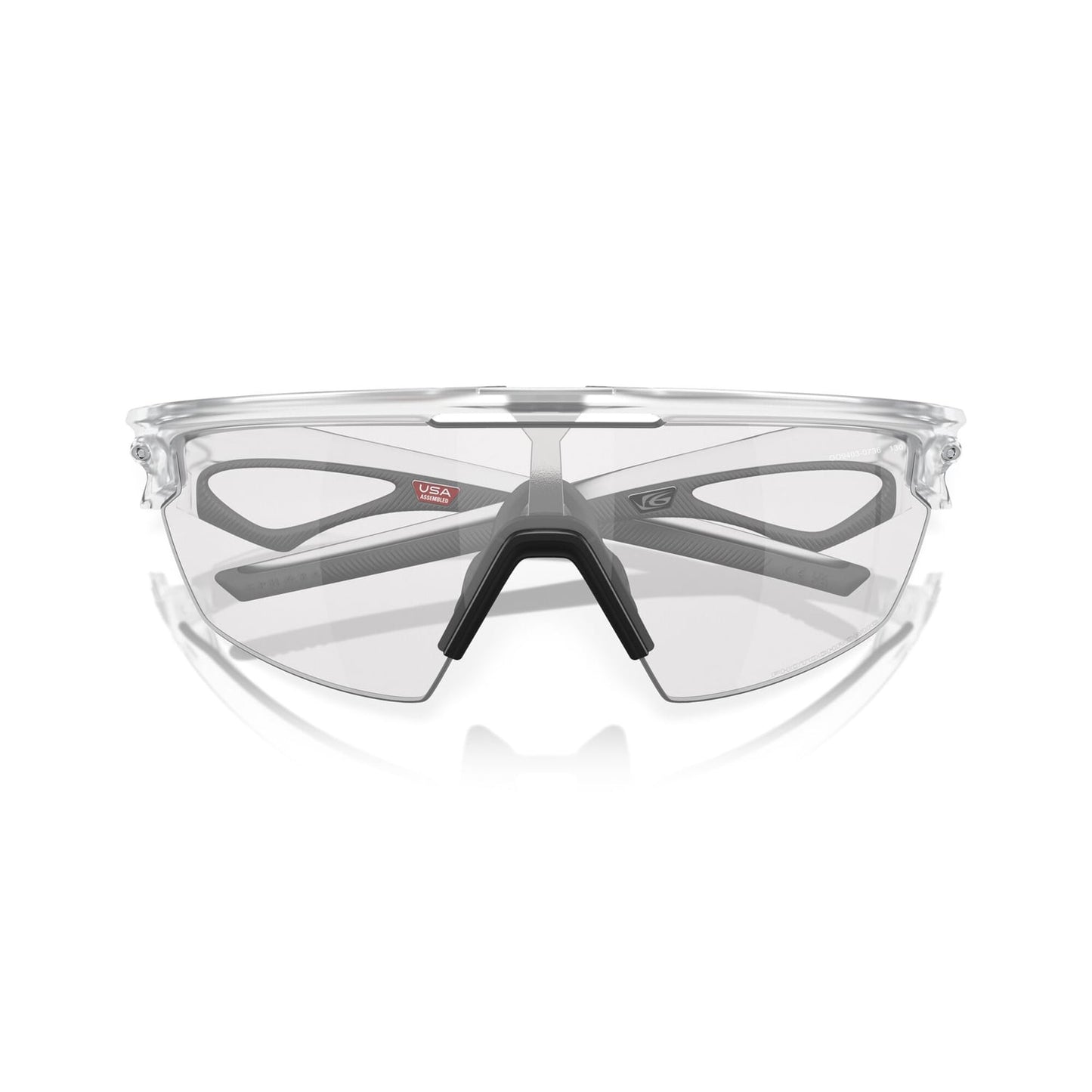 OAKLEY SPHAERA Brille Schwarz Transparent Clear Photochromic - 0OO9403-0736