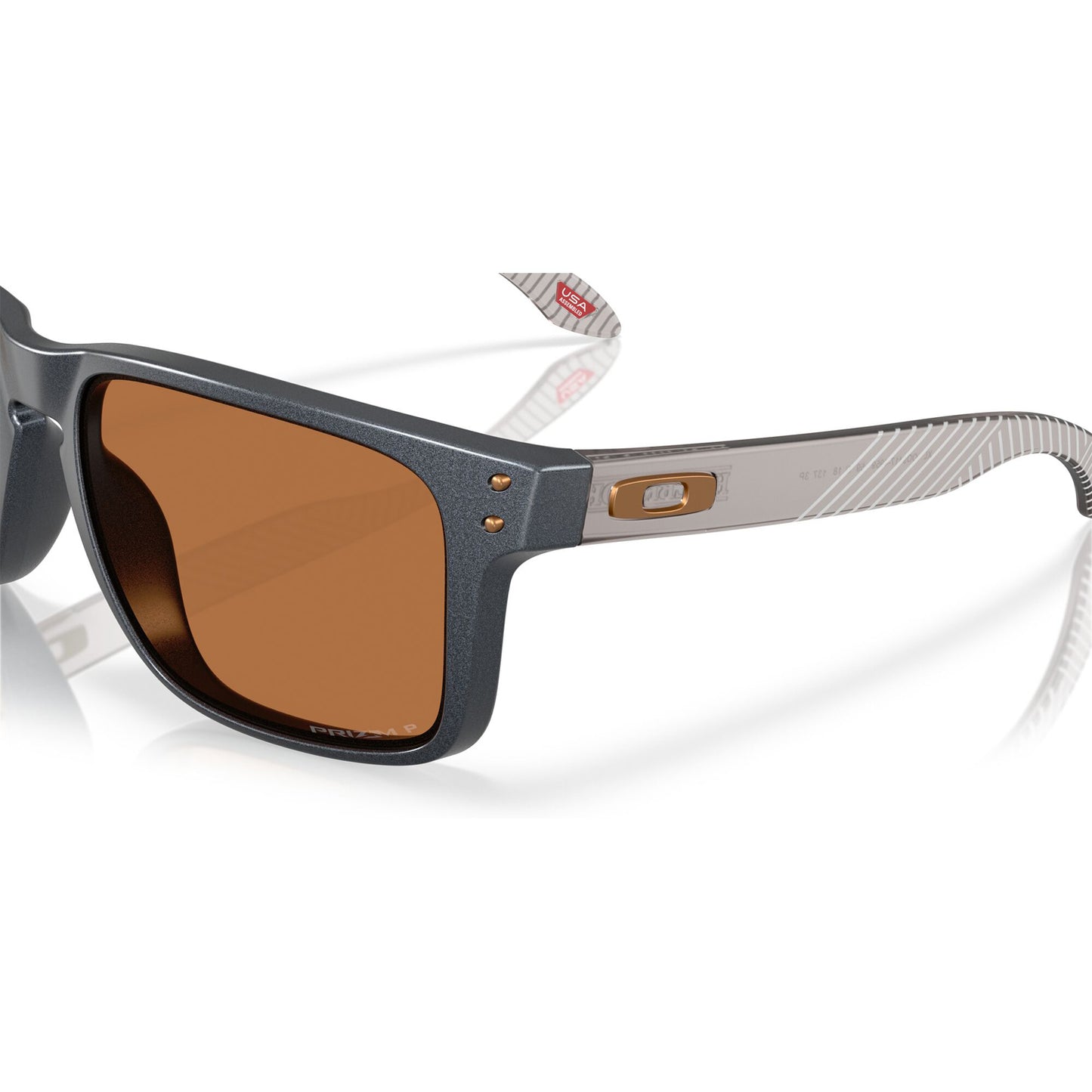 OAKLEY HOLBROOK XL Blue Steel Prizm Bronze Polarized Brille