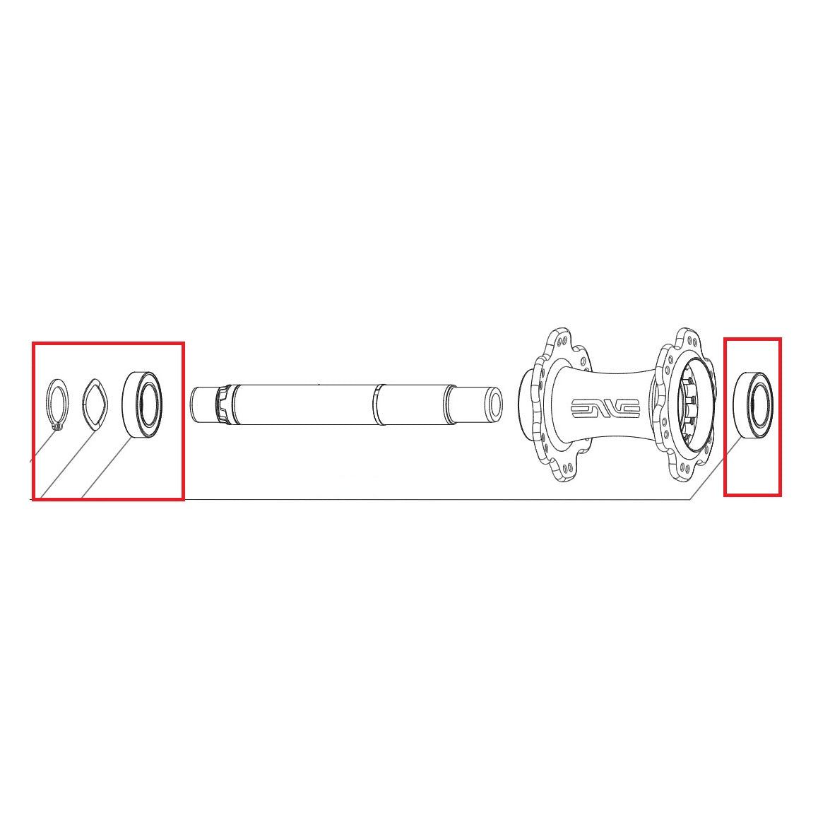 ENVE INNERDRIVE R Ratchets Kit